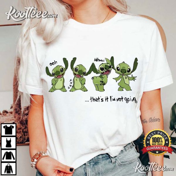 Stitch That’s It I’m Not Going Christmas T-Shirt