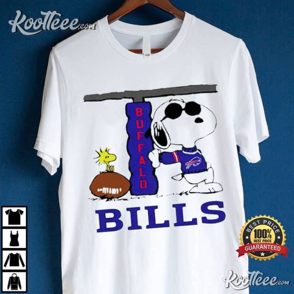 Buffalo Bills Snoopy Joe Cool T-Shirt