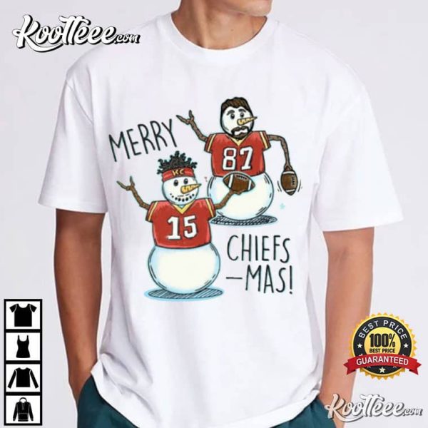 Mahomes Merry Chiefsmas Kansas City T-Shirt