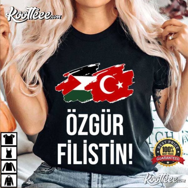 Ozgur Filistin Free Palestine T-Shirt