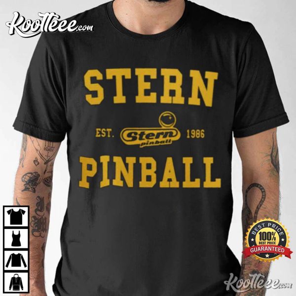 Stern Pinball Est 1986 Gamer T-Shirt