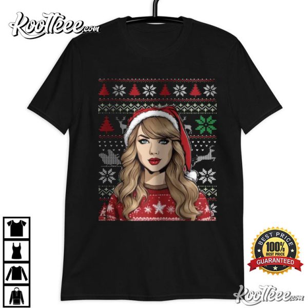 Taylor Fan Art Christmas Swifties T-Shirt