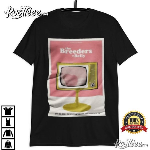 The Breeders Warfield Theater 2023 T-Shirt