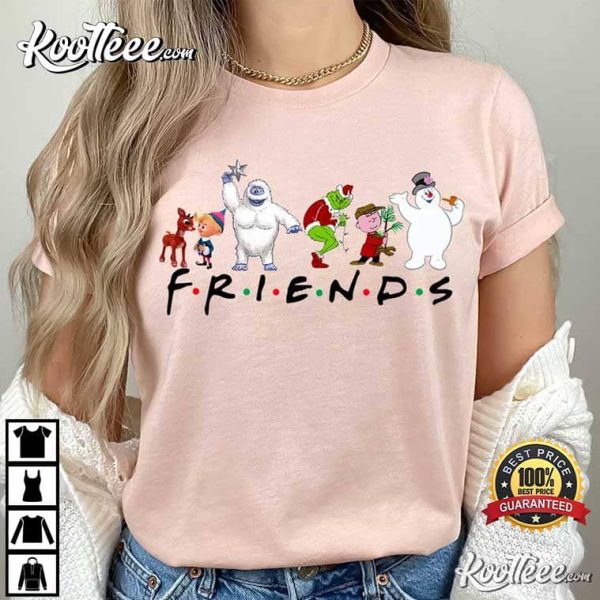 Christmas Movie Characters Friends T-Shirt