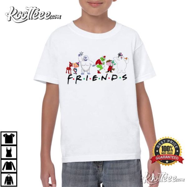 Christmas Movie Characters Friends T-Shirt