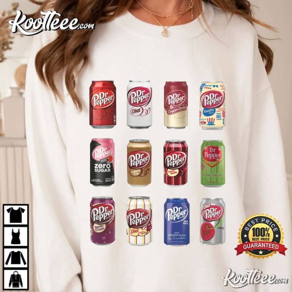 Dr Pepper Soda Can T-Shirt