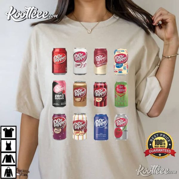 Dr Pepper Soda Can T-Shirt