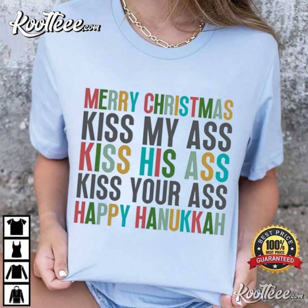 Funny Christmas Hanukkah T-Shirt