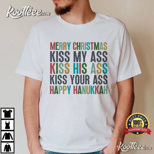 Funny Christmas Hanukkah T-Shirt