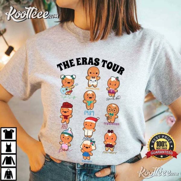 Gingerbread The Eras Tour Christmas T-Shirt