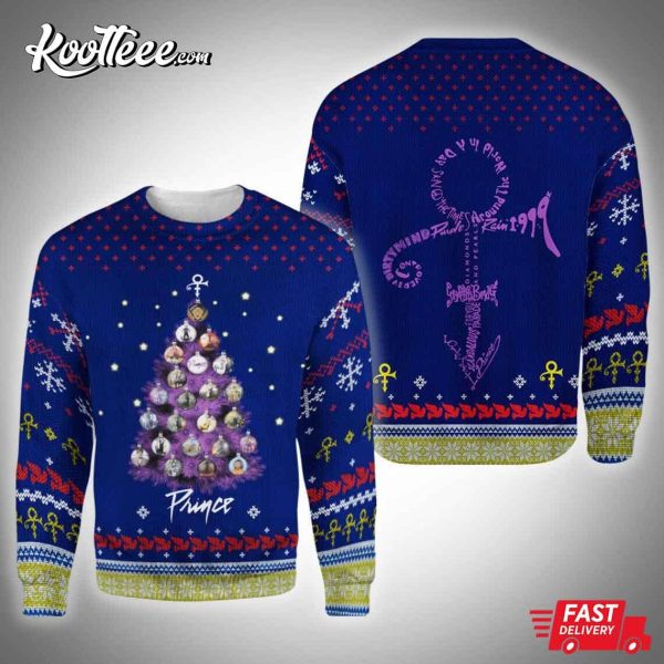 Prince Christmas Ugly Sweater