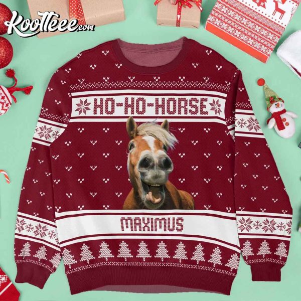 Ho Ho Horse Maximus Ugly Sweatshirt