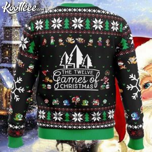 12 Games Of Christmas Gamer Gift Ugly Sweater 12 Games Of Christmas Gamer Gift Ugly Sweater 1