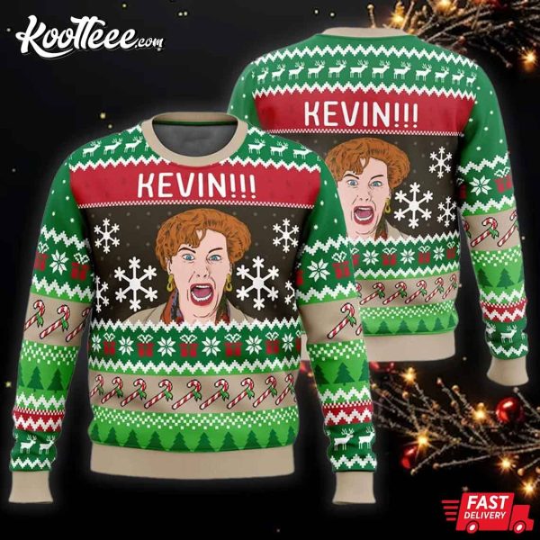 Kevin Home Alone Meme Ugly Christmas Sweater