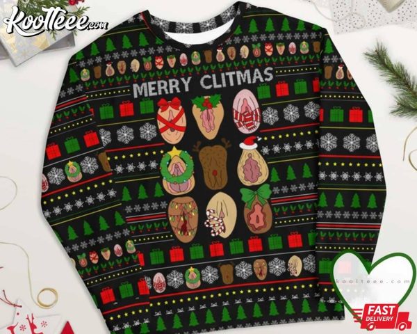 Merry Clitmas Ugly Sweater