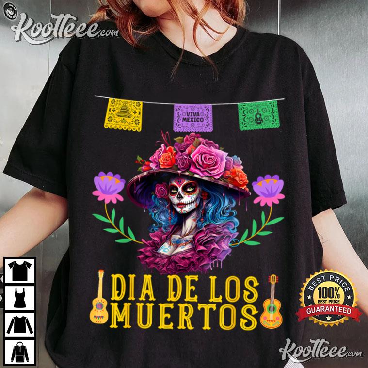 Day of the Dead Dia De los Muertos Costume T-Shirt