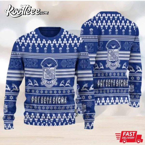 Phi Beta Sigma Ugly Christmas Sweater