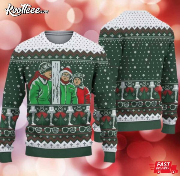 A Christmas Story Triple Dog Dare Ugly Sweater