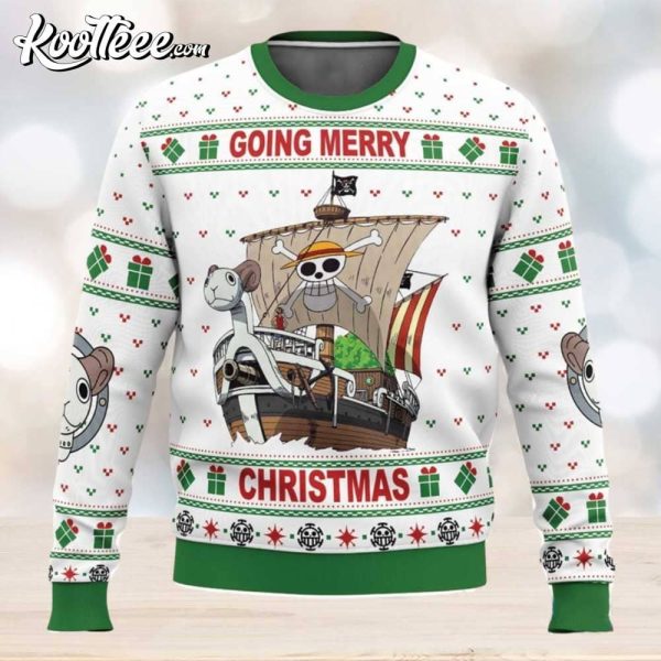 Going Merry Christmas One Piece Ugly Sweater