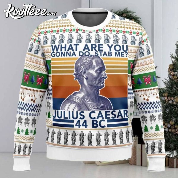 Julius Caesar Ugly Christmas Sweater