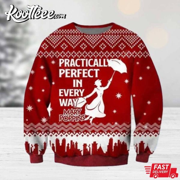 Mary Poppins Ugly Christmas Sweater