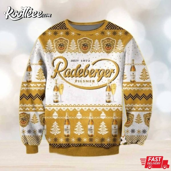 Radeberger Pilsner Beer Ugly Christmas Sweater