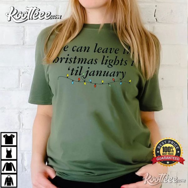 Lover Lyric Christmas Light Taylor Swift T-Shirt