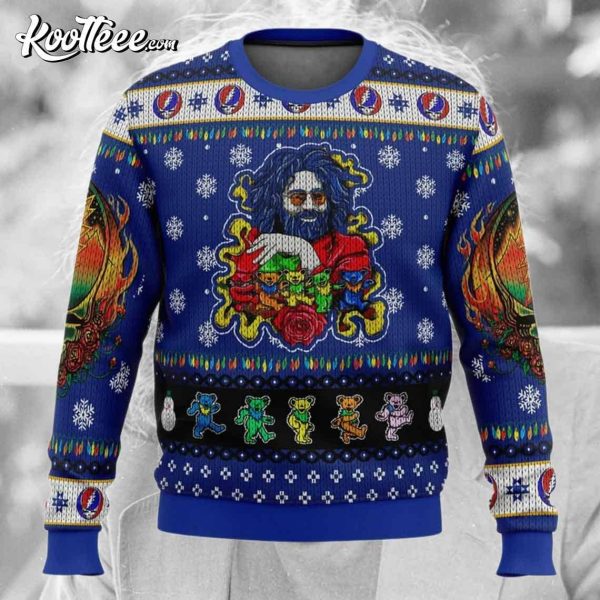 Grateful Dead Jerry Garcia Ugly Sweater