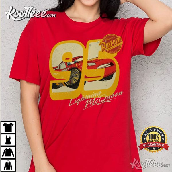 Lightning McQueen Cars On The Road T-Shirt