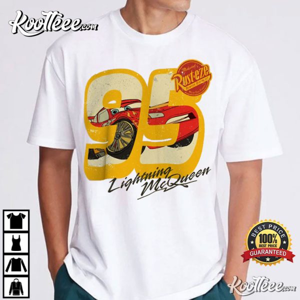 Lightning McQueen Cars On The Road T-Shirt