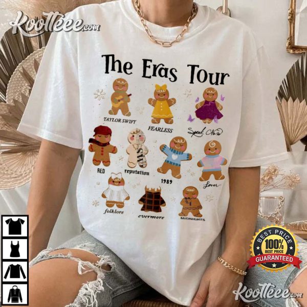 The Eras Tour Gingerbreads Taylor Swift T-Shirt