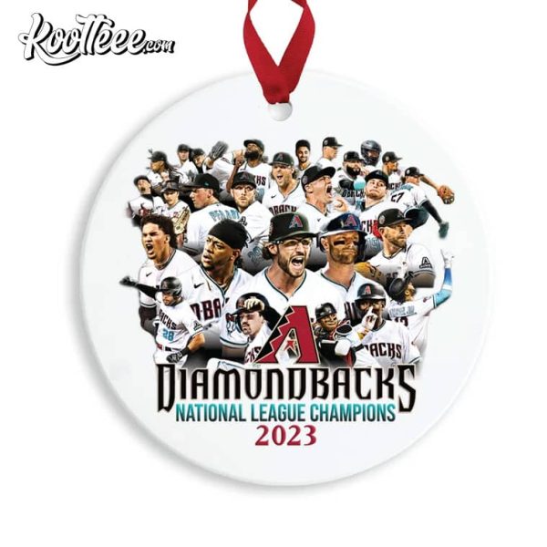 Diamondbacks National League Champions 2023 Ornament