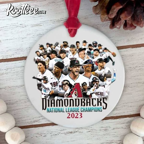 Diamondbacks National League Champions 2023 Ornament