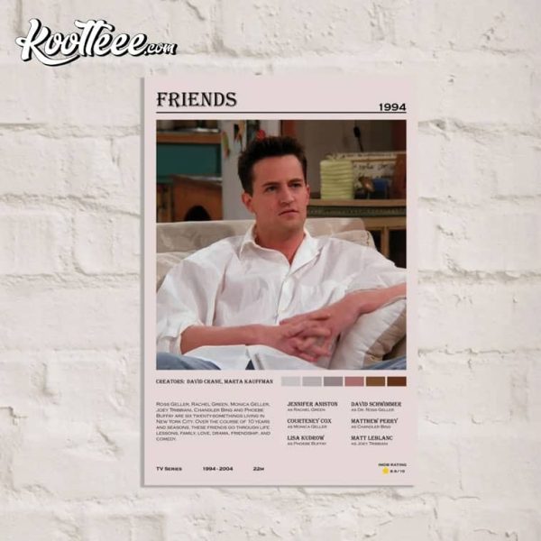 Friends Chandler Bing TV Series Poster