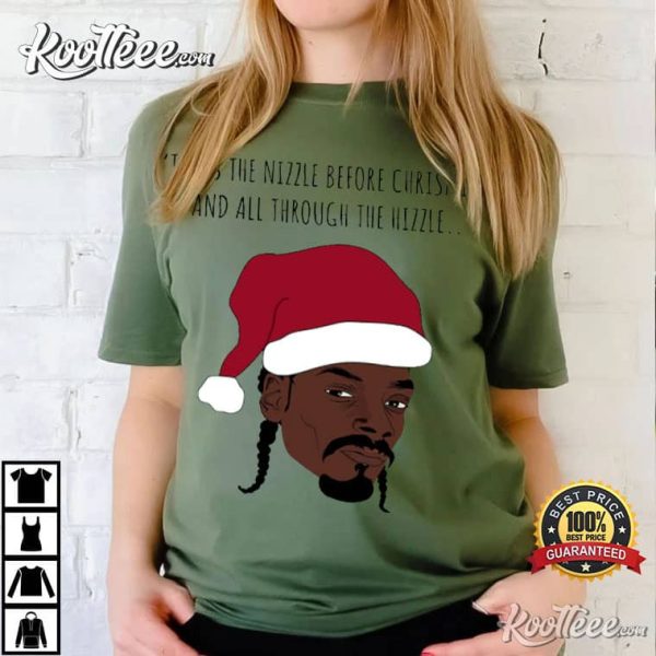 Santa Snoop Dogg Funny Chrismizzle T-Shirt
