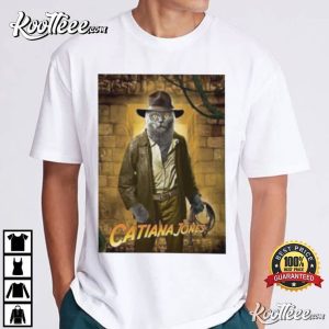 Indiana Jones Cat Best T Shirt