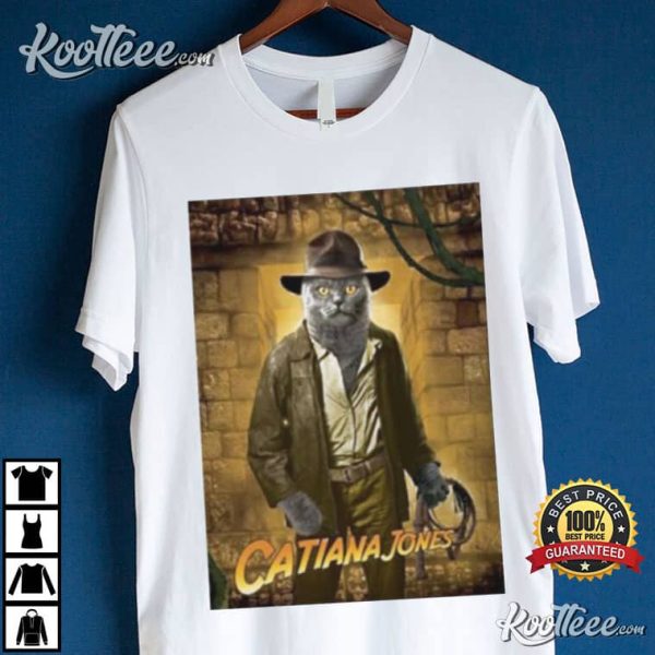 Indiana Jones Cat Best T-Shirt