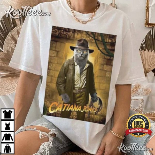 Indiana Jones Cat Best T-Shirt