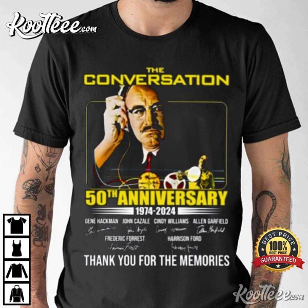 The Conversation 50th Anniversary Thank You For The Memories T-Shirt