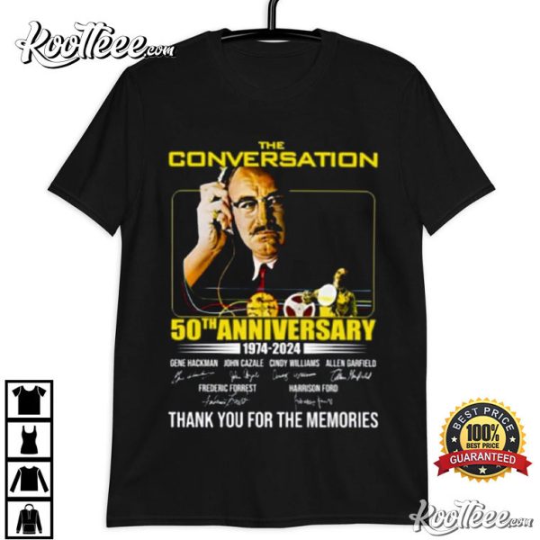The Conversation 50th Anniversary Thank You For The Memories T-Shirt
