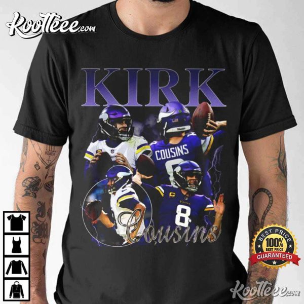 Kirk Cousins Quarterback Vintage T-Shirt