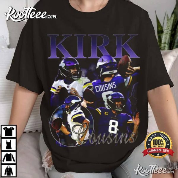 Kirk Cousins Quarterback Vintage T-Shirt