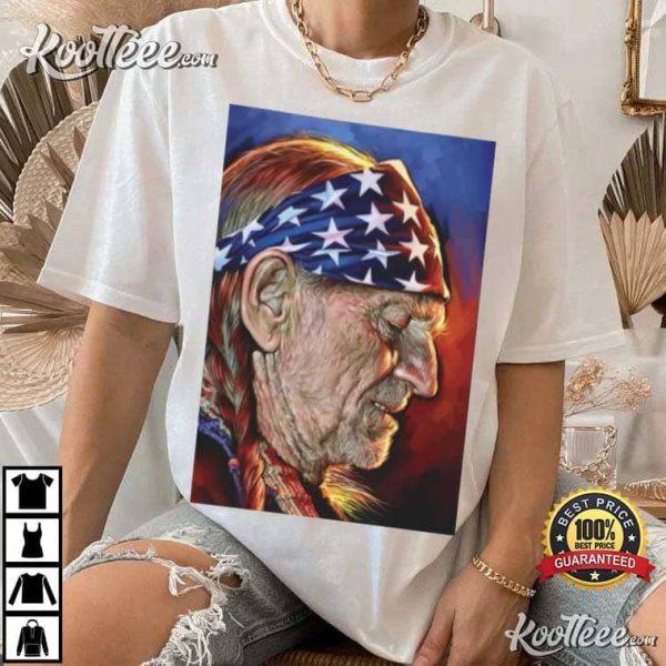 Retro Willie Nelson T-Shirt