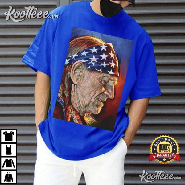 Retro Willie Nelson T-Shirt
