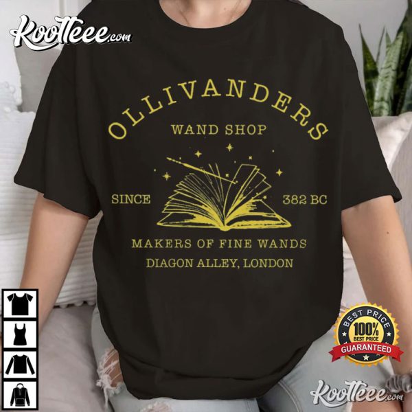 Ollivanders Wand Shop Harry Potter Wizard Store T-Shirt