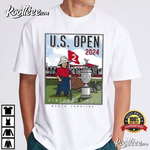Golf US Open 124th Championship Pinehurst 2024 T-Shirt