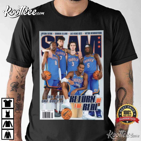 NBA Slam Oklahoma City Thunder T-Shirt