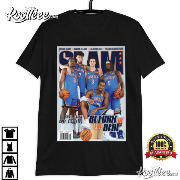 NBA Slam Oklahoma City Thunder T-Shirt