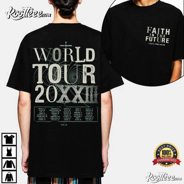 Louis Tomlinson Faith In The Future Tour 2023 Best T-Shirt
