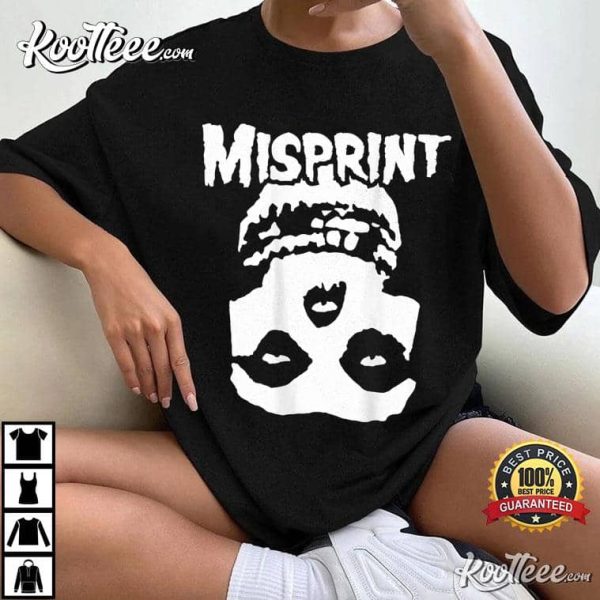 Misprint Skull Misfits T-Shirt